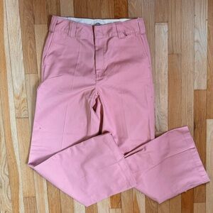 Dickies Coral Wide Leg Chinos
